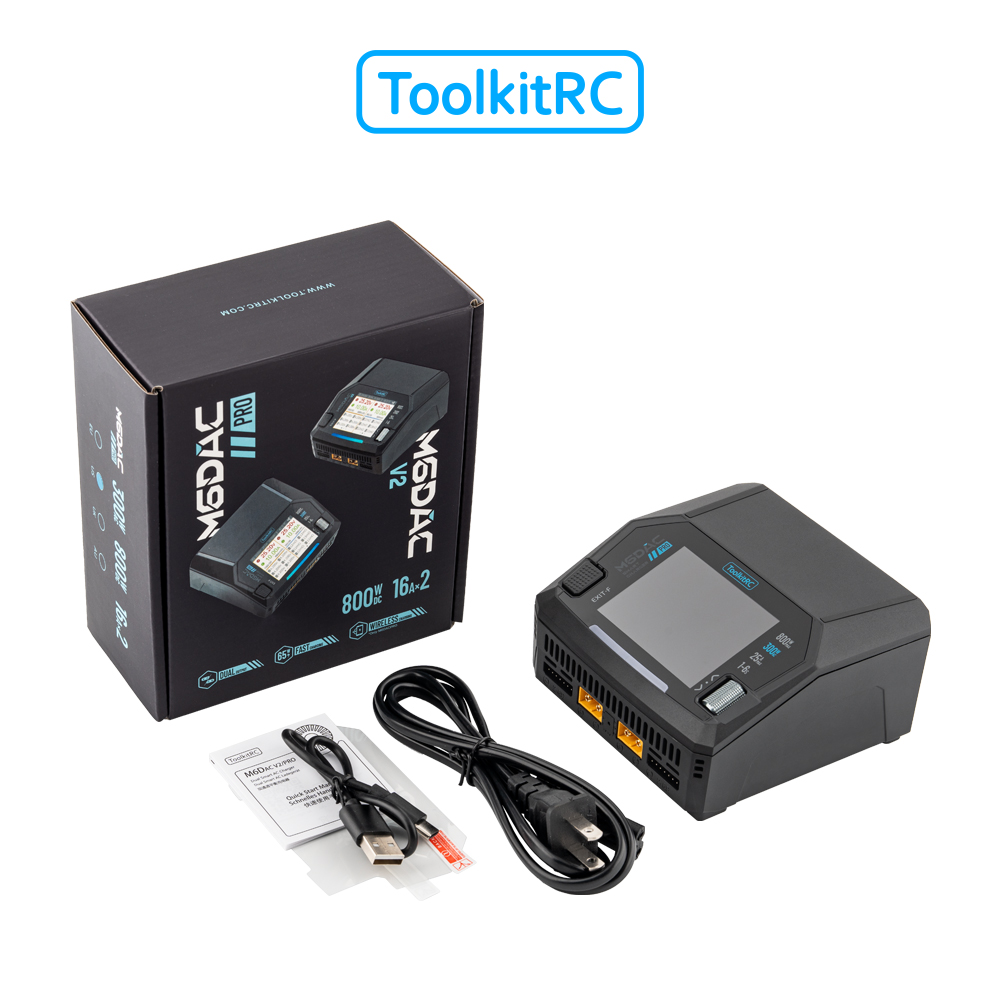 ToolkitRC M6DAC V2 M6DAC Pro D - Toolkitrc M6Dac Smart Charger review and price