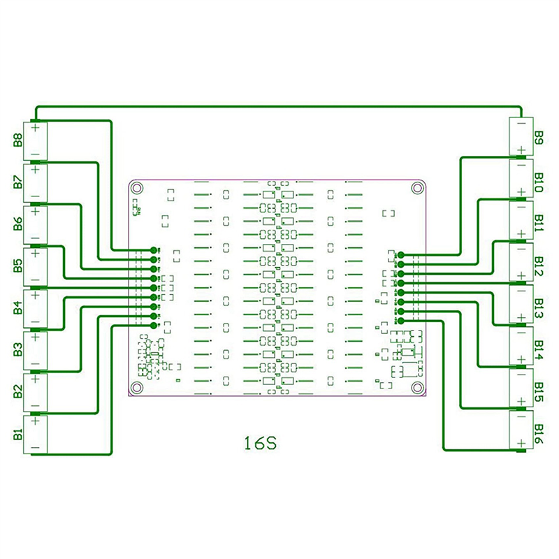4X 12S 13S 14S 15S 16S Active  - 12S Lipo Battery Balancing Board review and price